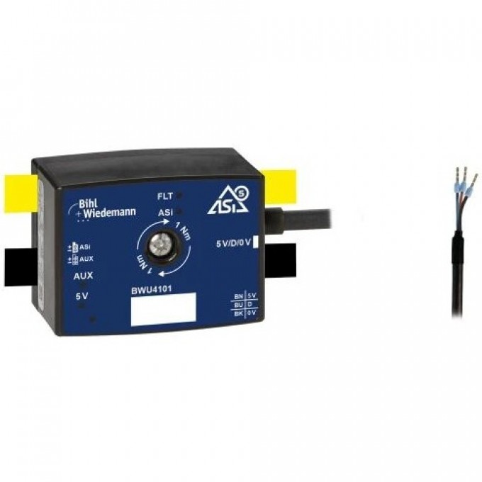 Активный распределитель BIHL+WIEDEMANN ASi-5 для 1 RGB/RGBW LED ленты AKTIVER-VERTEILER-ASI-5,-IP67,-1-RGB/RGBW-LED-STRIPE