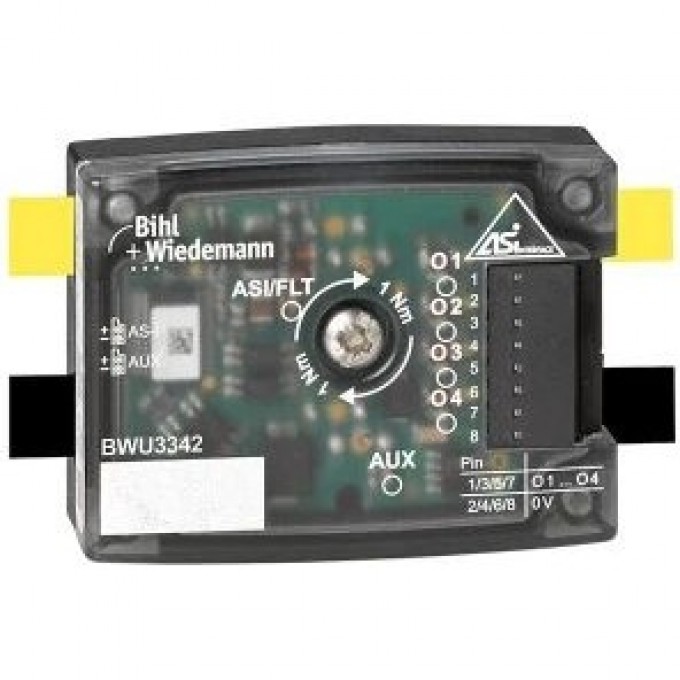 Активный распределитель ASi BIHL+WIEDEMANN IP20 4А AKTIVER-VERTEILER-ASI,-IP20,-4A