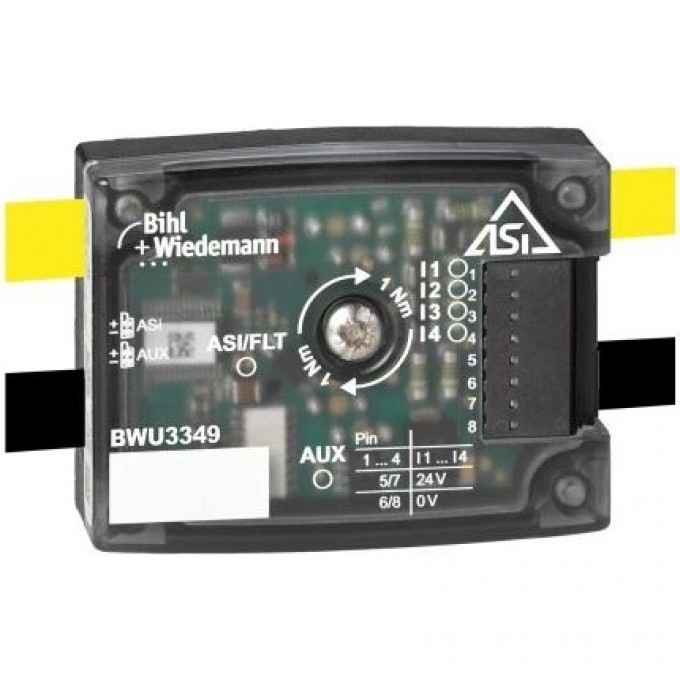 Активный распределитель ASi BIHL+WIEDEMANN IP20 4E AKTIVER-VERTEILER-ASI,-IP20,-4E