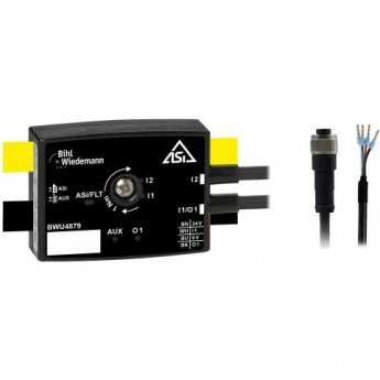 Активный распределитель ASi BIHL+WIEDEMANN 2 входа/1 выход AKTIVER-VERTEILER-ASI,-IP67,-2E/1A