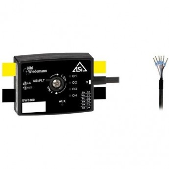 Активный распределитель ASi BIHL+WIEDEMANN IP67 4A AKTIVER-VERTEILER-ASI,-IP67,-4A