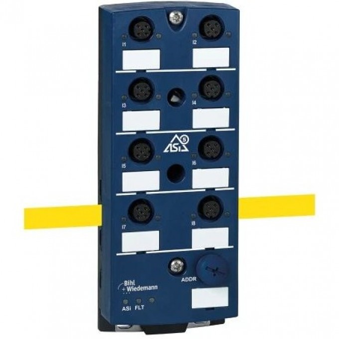 Цифровой модуль ввода ASi-5 BIHL+WIEDEMANN 8 входов M12 ASI-5-DIGITALEINGANGSMODUL,-IP67,-M12,-8E