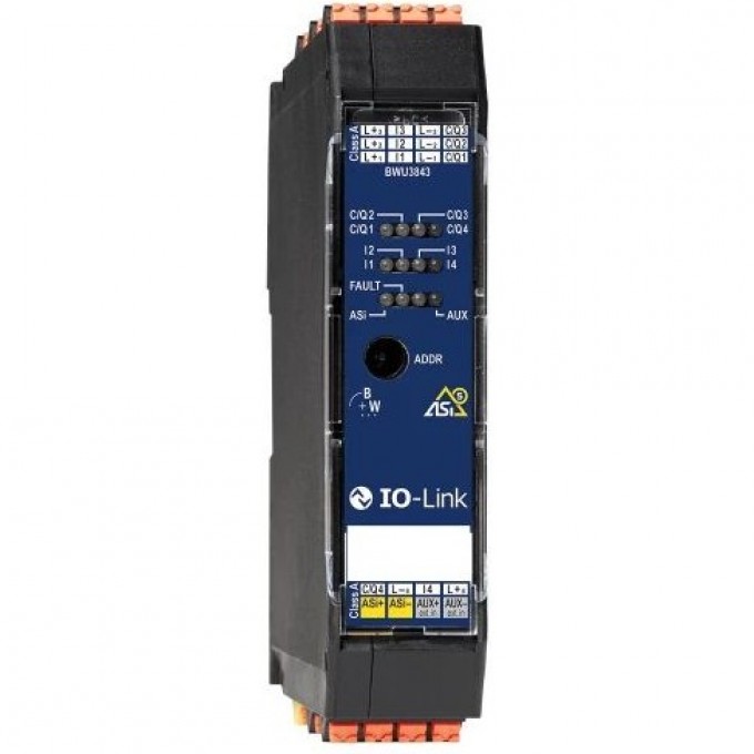Модуль ASi-5 с интегрированным IO-Link Master BIHL+WIEDEMANN 4 порта IP20 -IO-LINK-PORTS ASI-5-MODUL-MIT-INTEGRIERTEM-IO-LINK-MASTER-MIT-4-PORTS,-IP20,-4