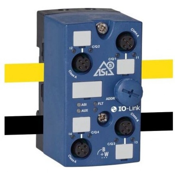 Модуль ASi-5 с интегрированным IO-Link Master BIHL+WIEDEMANN 4 порта M12 12,-2-IO-LINK-PORTS-CLASS-A/2-IO-LINK-PORTS-CLASS-B ASI-5-MODUL-MIT-INTEGRIERTEM-IO-LINK-MASTER-MIT-4-PORTS,-IP67,-M