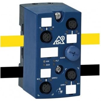 Модуль ASi-5 для 24 В мотор-роликов BIHL+WIEDEMANN 2M/4E ASI-5-MOTORMODUL,-IP67,-M12-F?R-24-V-MOTORROLLEN,-2M/4E