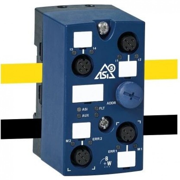 Модуль ASi-5 для 24 В мотор-роликов BIHL+WIEDEMANN 2M/4E ASI-5-MOTORMODUL,-IP67,-M12-F?R-24-V-MOTORROLLEN,-2M/4E