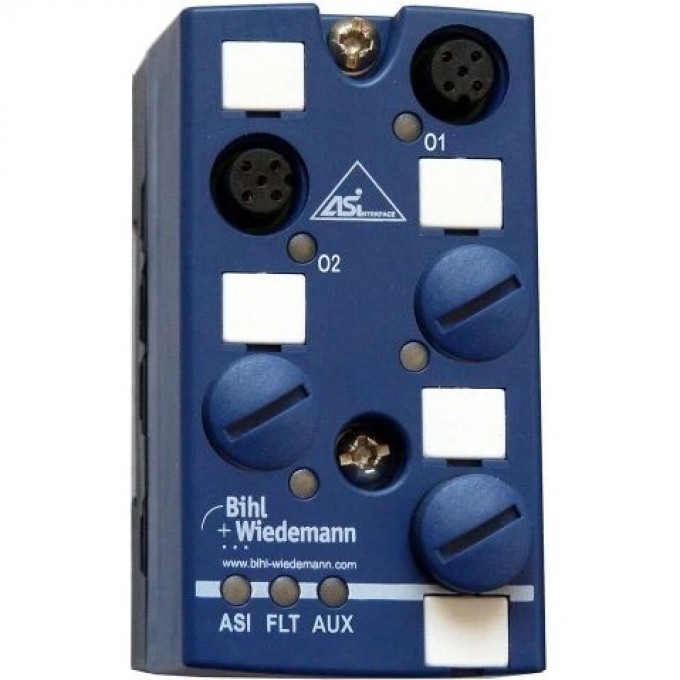 Модуль аналогового вывода ASi BIHL+WIEDEMANN 2 каналаВ M12 ASI-ANALOGAUSGANGSMODUL,-IP67,-M12,-2AA-(0...10V)