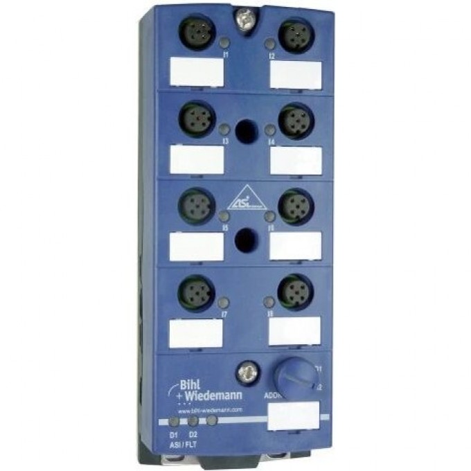 Цифровой модуль ввода ASi BIHL+WIEDEMANN 8 входов M12 ASI-DIGITALEINGANGSMODUL,-IP67,-M12,-8E