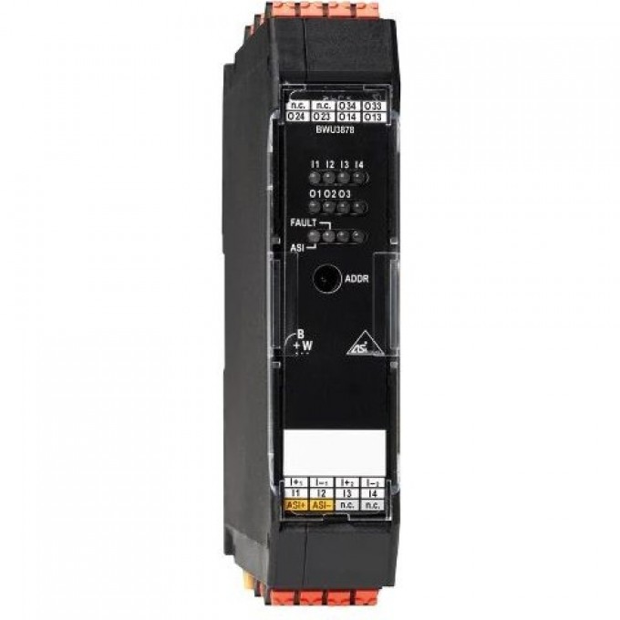 Цифровой модуль ввода-вывода ASi BIHL+WIEDEMANN IP20, 4 входа/3 релейных выхода ASI-DIGITALES-E/A-MODUL,-IP20,-4E/3RA
