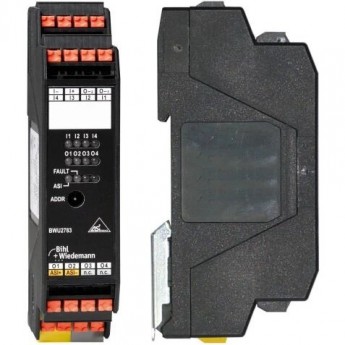 Цифровой модуль ввода-вывода ASi BIHL+WIEDEMANN IP20 4 входа/4 выхода ASI-DIGITALES-E/A-MODUL,-IP20,-4E/4A