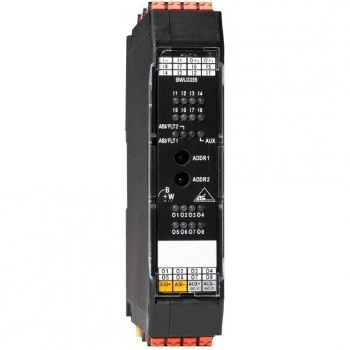 Цифровой модуль ввода-вывода ASi BIHL+WIEDEMANN IP20 8 входов NPN / 8 выходов NPN ASI-DIGITALES-E/A-MODUL,-IP20,-8E-(NPN)/8A-(NPN)
