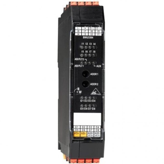 Цифровой модуль ввода-вывода ASi BIHL+WIEDEMANN IP20, 8 входов/8 выходов ASI-DIGITALES-E/A-MODUL,-IP20,-8E/8A