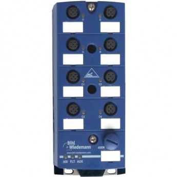 Цифровой модуль ввода-вывода ASi BIHL+WIEDEMANN IP67 M12 4 входа/4 выхода ASI-DIGITALES-E/A-MODUL,-IP67,-M12,-4E/4A