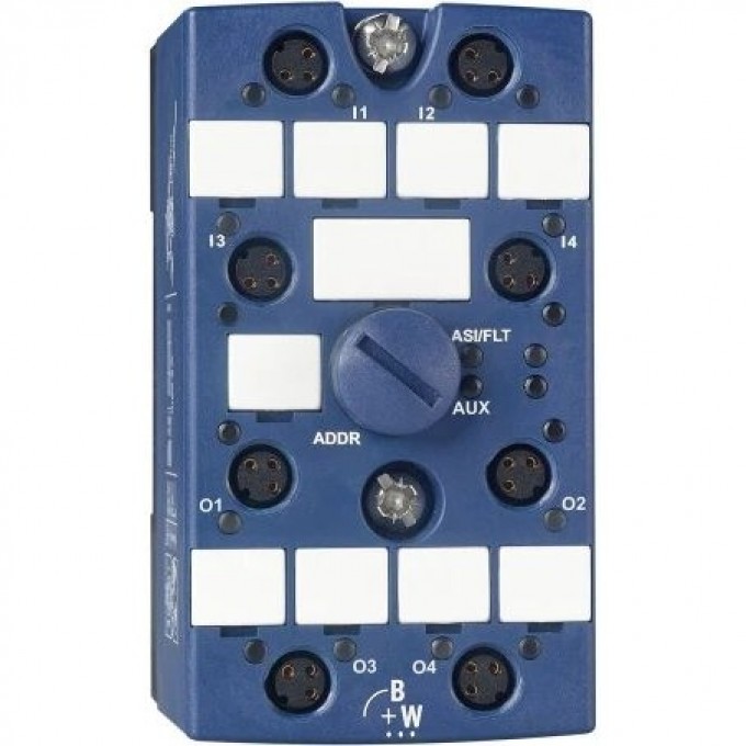 Цифровой модуль ввода-вывода ASi BIHL+WIEDEMANN IP67 M8 4 входа/4 выхода ASI-DIGITALES-E/A-MODUL,-IP67,-M8,-4E/4A