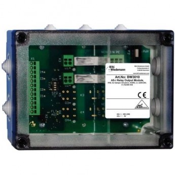 Модуль управления ASi для 2 приводов заслонок 230 В/24 В Bihl+Wiedemann ASI-MODUL-ZUR-STEUERUNG-VON-2-X-230-V/24-V-KLAPPENSTELLANTRIEBEN