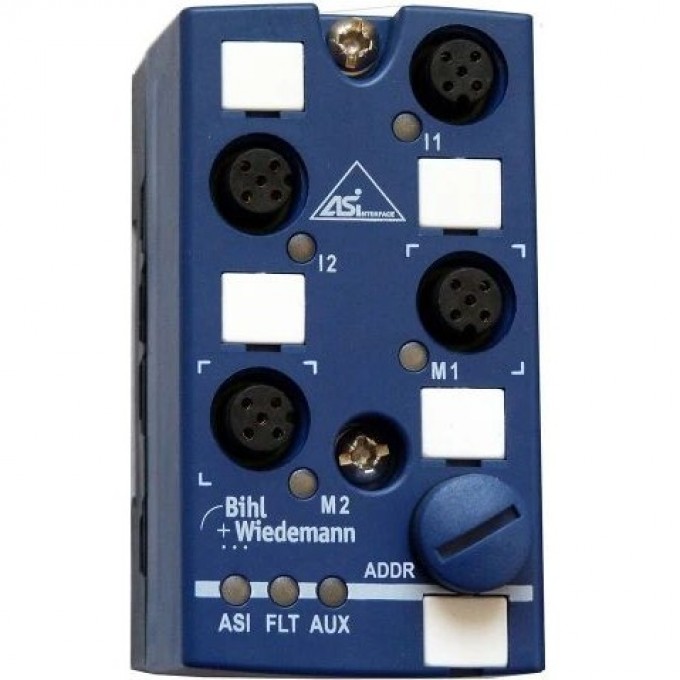 Мотор-модуль ASi BIHL+WIEDEMANN для 24 В мотор-роликов M12, 2M/2E ASI-MOTORMODUL,-IP67,-M12-F?R-24-V-MOTORROLLEN,-2M/2E