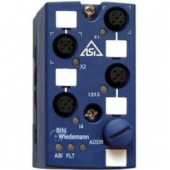 Моторный модуль ASi BIHL+WIEDEMANN для Lenze Smart Motor с 1 приводом и 3 цифровыми входами ASI-MOTORMODUL,-IP67,-M12-F?R-LENZE-SMART-MOTOR,-1M/3E