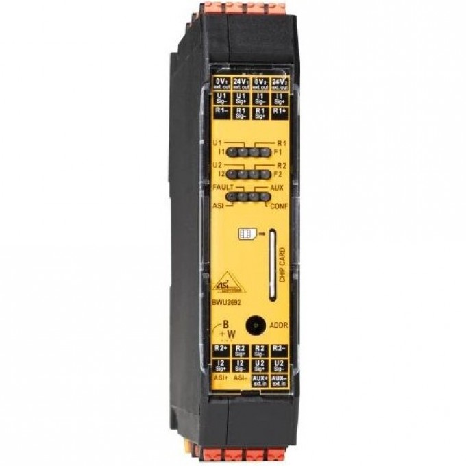 Модуль аналогового ввода ASi Safety BIHL+WIEDEMANN IP20 1SE ASI-SAFETY-ANALOGEINGANGSMODUL,-IP20,-1SE