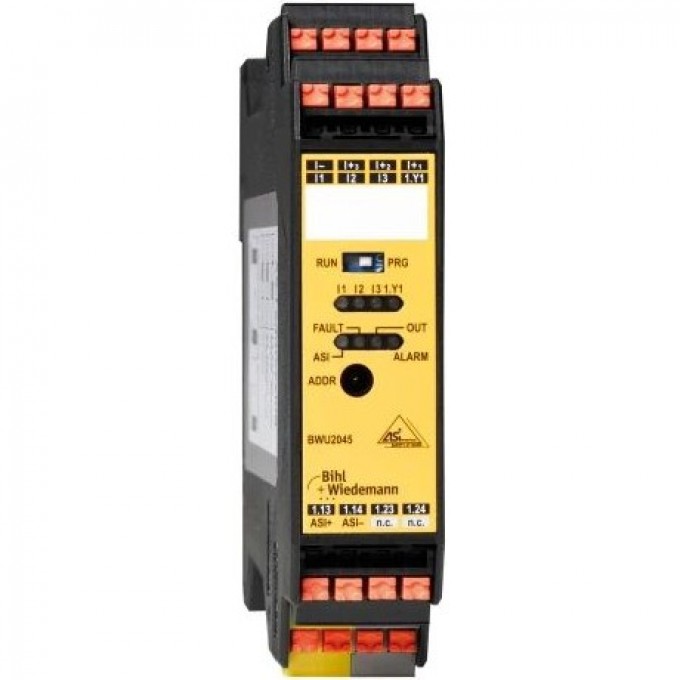 Модуль безопасности ASi выходной BIHL+WIEDEMANN IP20 ASI-SAFETY-AUSGANGSMODUL,-IP20,-1SRA/1EDM