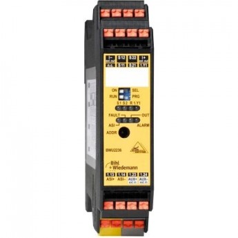 Модуль ввода-вывода ASi Safety IP20 BIHL+WIEDEMANN 1SE/1SRA/1EDM ASI-SAFETY-E/A-MODUL,-IP20,-1SE/1SRA/1EDM