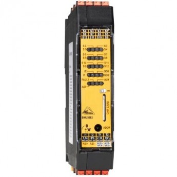 Модуль безопасности ASi BIHL+WIEDEMANN IP20 6 входов/2 выхода ASI-SAFETY-E/A-MODUL,-IP20,-6SE/2SA/2EDM