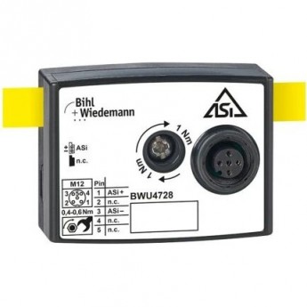 Пассивный распределитель ASi на 1 x M12-розетку, 5-контактный, Bihl+Wiedemann PASSIVVERTEILER-ASI-AUF-1-X-M12-BUCHSE,-5-POLIG,-28-MM-TIEF,-IP67