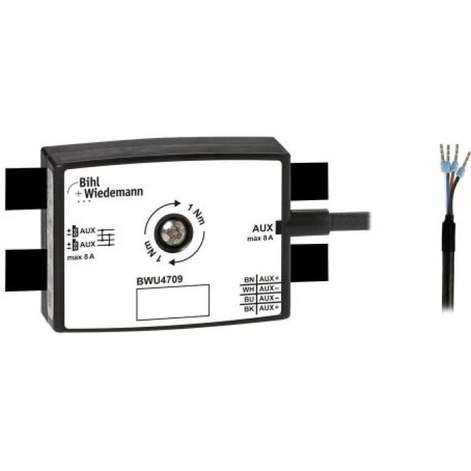 Пассивный распределитель BIHL+WIEDEMANN AUX на 1 круговой кабель/соединительные жилы, глубина 25 мм F,-IP67 PASSIVVERTEILER-AUX-AUF-1-X-RUNDKABEL/ANSCHLUSSLITZEN,-25-MM-TIE