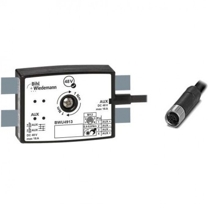 Пассивный распределитель BIHL+WIEDEMANN AUX 16 А, 1 x M12-Power-кабельная розетка, прямая, L-кодированная, 4-полюсная, 25 мм ,-L-KODIERT,-4-POLIG,-25-MM-TIEF,-IP67 PASSIVVERTEILER-AUX,-16-A,-AUF-1-X-M12-POWER-KABELBUCHSE,-GERADE