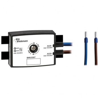 Пассивный распределитель BIHL+WIEDEMANN AUX 16А/20А, 19 мм глубиной, IP67 PASSIVVERTEILER-AUX,-16A/20A,-EINSPEISEVERTEILER,-19-MM-TIEF,-IP67